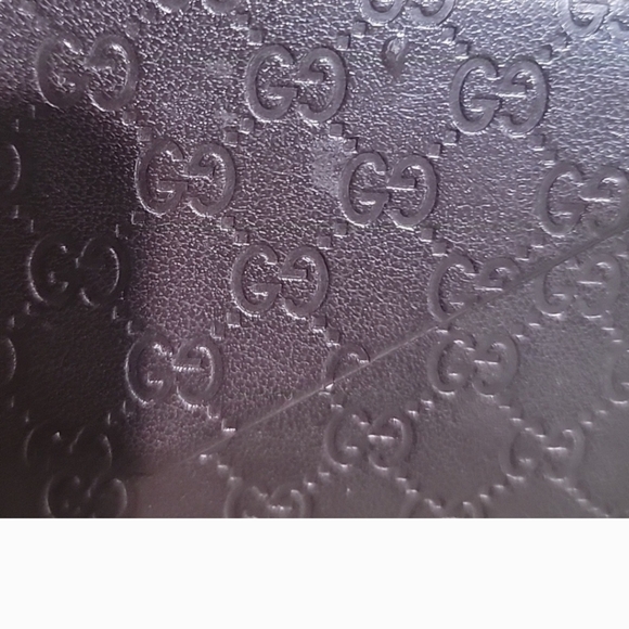 Gucci Embossed Tooled Eye Glass Sun Glass Case EUC - Picture 8 of 11